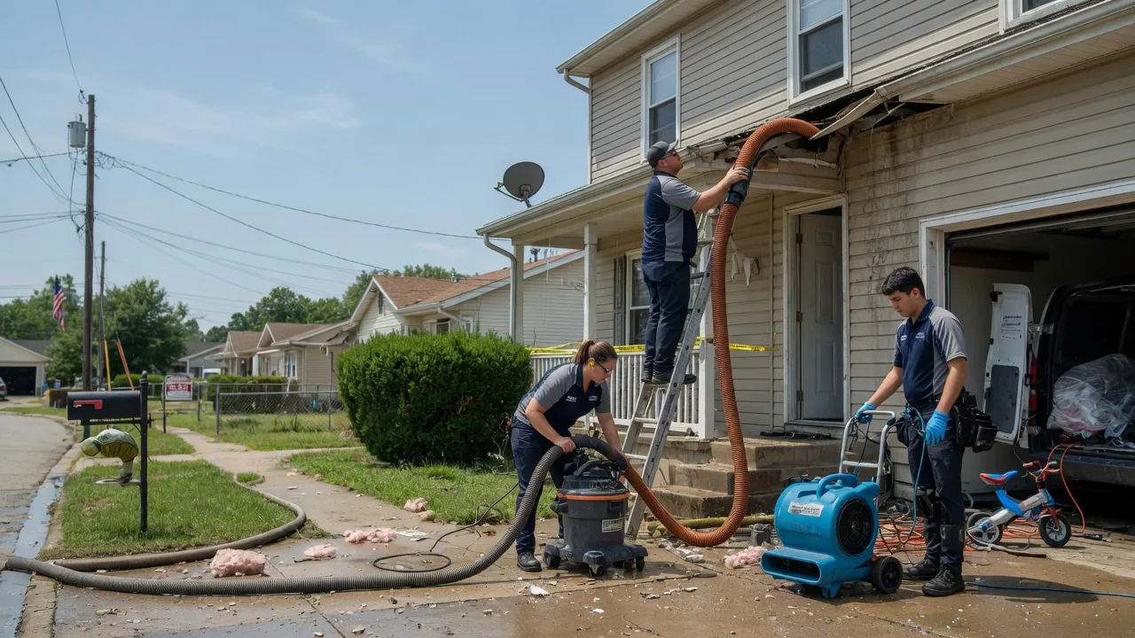Water Damage Restoration in Man, WV near me